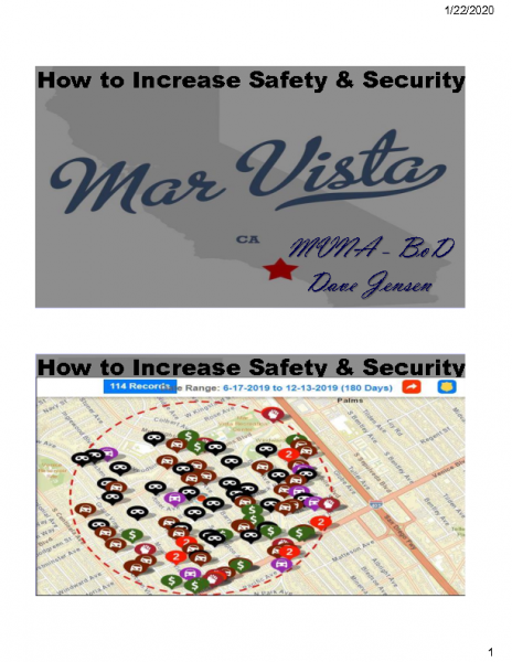 Presentation on Safety & Security